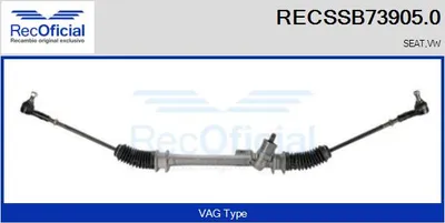 Engranaje de dirección Seat CORDOBA · Seat TOLEDO I · Vw PASSAT B3/B4