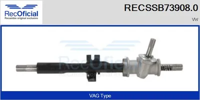 Engranaje de dirección Vw JETTA I · Vw SCIROCCO · Vw GOLF I Cabriolet