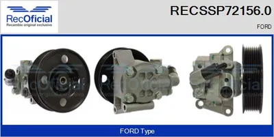 Bomba hidráulica, dirección Ford TRANSIT Bus · Ford TRANSIT Van · Ford TRANSIT Platform/Chassis