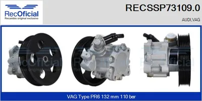 Bomba hidráulica, dirección Audi A4 B6 · Audi A4 B6 Avant · Audi A4 B6 Convertible