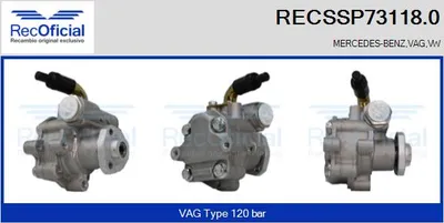Bomba hidráulica, dirección Vw CRAFTER 30-35 Bus · Vw CRAFTER 30-50 Van · Vw CRAFTER 30-50 Platform/Chassis