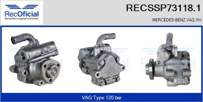 Bomba hidráulica, dirección Vw CRAFTER 30-35 Bus · Vw CRAFTER 30-50 Van · Vw CRAFTER 30-50 Platform/Chassis