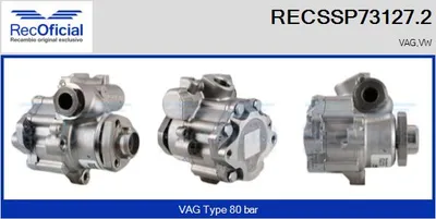 Bomba hidráulica, dirección Vw TRANSPORTER T4 Bus · Vw TRANSPORTER T4 Van · Vw TRANSPORTER T4 Platform/Chassis (70E, 70L, 70M, 7DE, 7DL, 7D