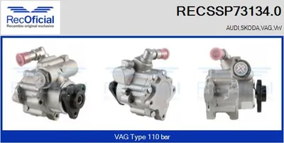 Bomba hidráulica, dirección Audi A4 B5 · Vw PASSAT B5 · Vw PASSAT B5 Variant