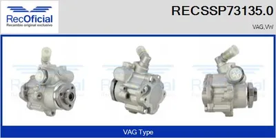 Bomba hidráulica, dirección Vw TRANSPORTER T4 Bus · Vw TRANSPORTER T4 Van · Vw TRANSPORTER T4 Platform/Chassis (70E, 70L, 70M, 7DE, 7DL, 7D