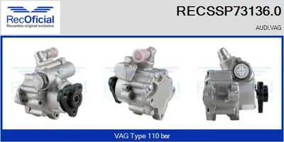 Bomba hidráulica, dirección Audi A6 C5 · Audi A6 C5 Avant · Audi ALLROAD C5