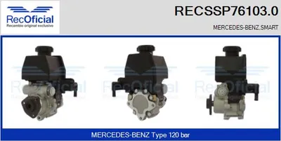 Bomba hidráulica, dirección Mercedes-Benz C-CLASS · Mercedes-Benz E-CLASS · Mercedes-Benz C-CLASS T-Model