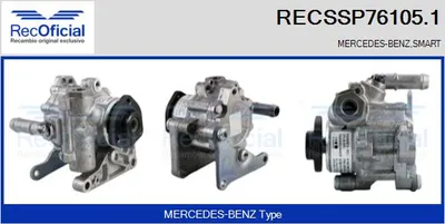 Bomba hidráulica, dirección Mercedes-Benz VITO Bus · Mercedes-Benz VITO Van
