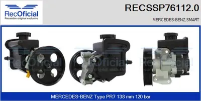 Bomba hidráulica, dirección Mercedes-Benz C-CLASS · Mercedes-Benz C-CLASS Coupe · Mercedes-Benz C-CLASS T-Model
