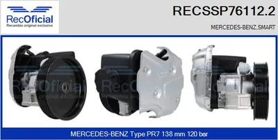 Bomba hidráulica, dirección Mercedes-Benz C-CLASS · Mercedes-Benz C-CLASS Coupe · Mercedes-Benz C-CLASS T-Model