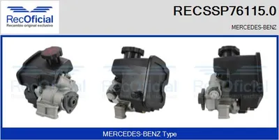 Bomba hidráulica, dirección Mercedes-Benz SPRINTER 2-t Platform/Chassis · Mercedes-Benz SPRINTER 2-t Van · Mercedes-Benz SPRINTER 2-t Bus