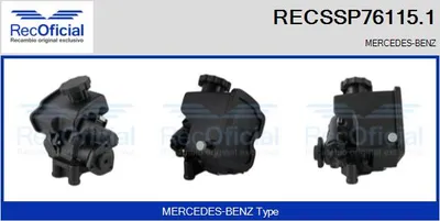 Bomba hidráulica, dirección Mercedes-Benz SPRINTER 2-t Platform/Chassis · Mercedes-Benz SPRINTER 2-t Van · Mercedes-Benz SPRINTER 2-t Bus