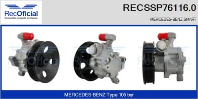 Bomba hidráulica, dirección Mercedes-Benz C-CLASS · Mercedes-Benz C-CLASS T-Model · Mercedes-Benz M-CLASS