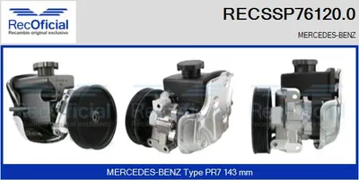 Bomba hidráulica, dirección Mercedes-Benz E-CLASS · Mercedes-Benz E-CLASS T-Model · Mercedes-Benz C-CLASS