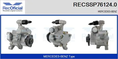 Bomba hidráulica, dirección Mercedes-Benz M-CLASS
