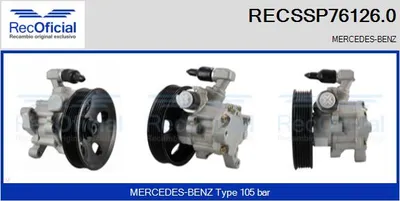 Bomba hidráulica, dirección Mercedes-Benz C-CLASS · Mercedes-Benz C-CLASS Coupe · Mercedes-Benz C-CLASS T-Model