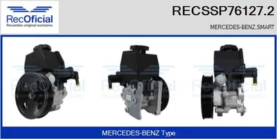 Bomba hidráulica, dirección Mercedes-Benz C-CLASS · Mercedes-Benz E-CLASS · Mercedes-Benz C-CLASS T-Model