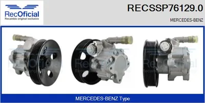 Bomba hidráulica, dirección Mercedes-Benz VITO Bus · Mercedes-Benz VITO Van