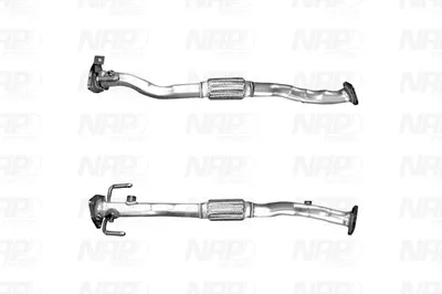 Tubo de escape Fiat GRANDE PUNTO