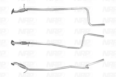 Tubo de escape Ford FIESTA V · Ford FIESTA V Van