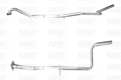 Tubo de escape Ford FIESTA V · Ford FUSION