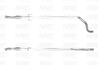 Tubo de escape Opel CORSA E · Opel CORSA E Hatchback Van