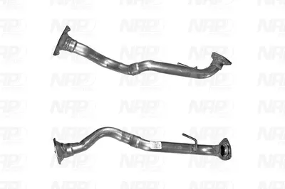 Tubo de escape Vw TRANSPORTER T4 Bus · Vw TRANSPORTER T4 Van · Vw TRANSPORTER T4 Platform/Chassis (70E, 70L, 70M, 7DE, 7DL, 7D