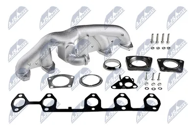 Colector de escape, sistema de escape Vw TOUAREG · Vw MULTIVAN T5 · Vw TRANSPORTER T5 Platform/Chassis (7JD, 7JE, 7JL, 7JY, 7JZ, 7F