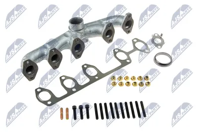Colector de escape, sistema de escape Vw TOUAREG · Vw MULTIVAN T5 · Vw TRANSPORTER T5 Platform/Chassis (7JD, 7JE, 7JL, 7JY, 7JZ, 7F