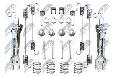 Juego de reparación, apoyo zapata de freno Citroën ZX Break · Peugeot 306 Hatchback · Peugeot 306 Convertible