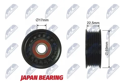 Tensor de correa, correa poli V Ford FOCUS I · Ford FOCUS I Turnier · Ford FOCUS I Saloon