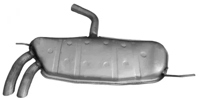 Silenciador posterior Audi A3