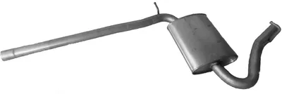 silenciador del medio Audi A4 B6 · Audi A4 B6 Avant · Audi A4 B7