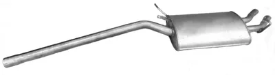 silenciador del medio Audi A4 B6 · Audi A4 B6 Avant · Audi A4 B6 Convertible