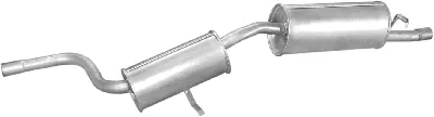 Silenciador posterior Fiat UNO