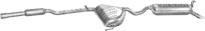 Silenciador posterior Fiat BRAVA · Fiat BRAVO I