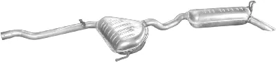 Silenciador posterior Fiat BRAVA · Fiat BRAVO I