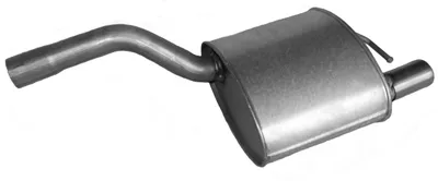 Silenciador posterior Ford FOCUS I