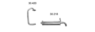 Sistema de gases de escape Vw TRANSPORTER T3 Bus · Vw TRANSPORTER T3 Platform/Chassis · Vw TRANSPORTER T3 Van