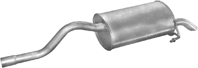 Silenciador posterior Renault CLIO II · Renault CLIO II Hatchback Van
