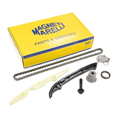 Steuerkettensatz mit einem Zahnrad und Spanner Magneti Marelli