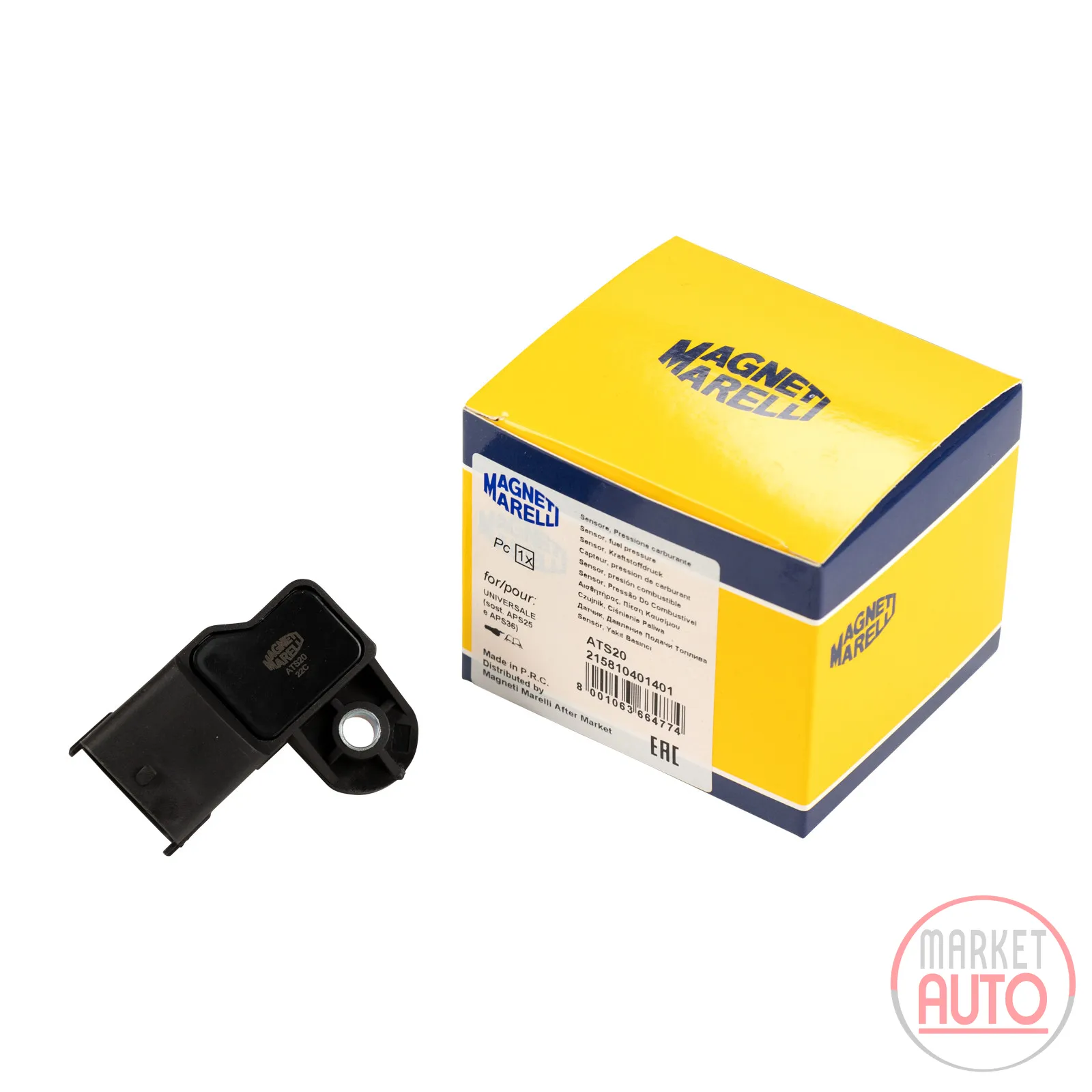 Ladedruck Sensor Magneti Marelli / OE für Alu-Krümmer