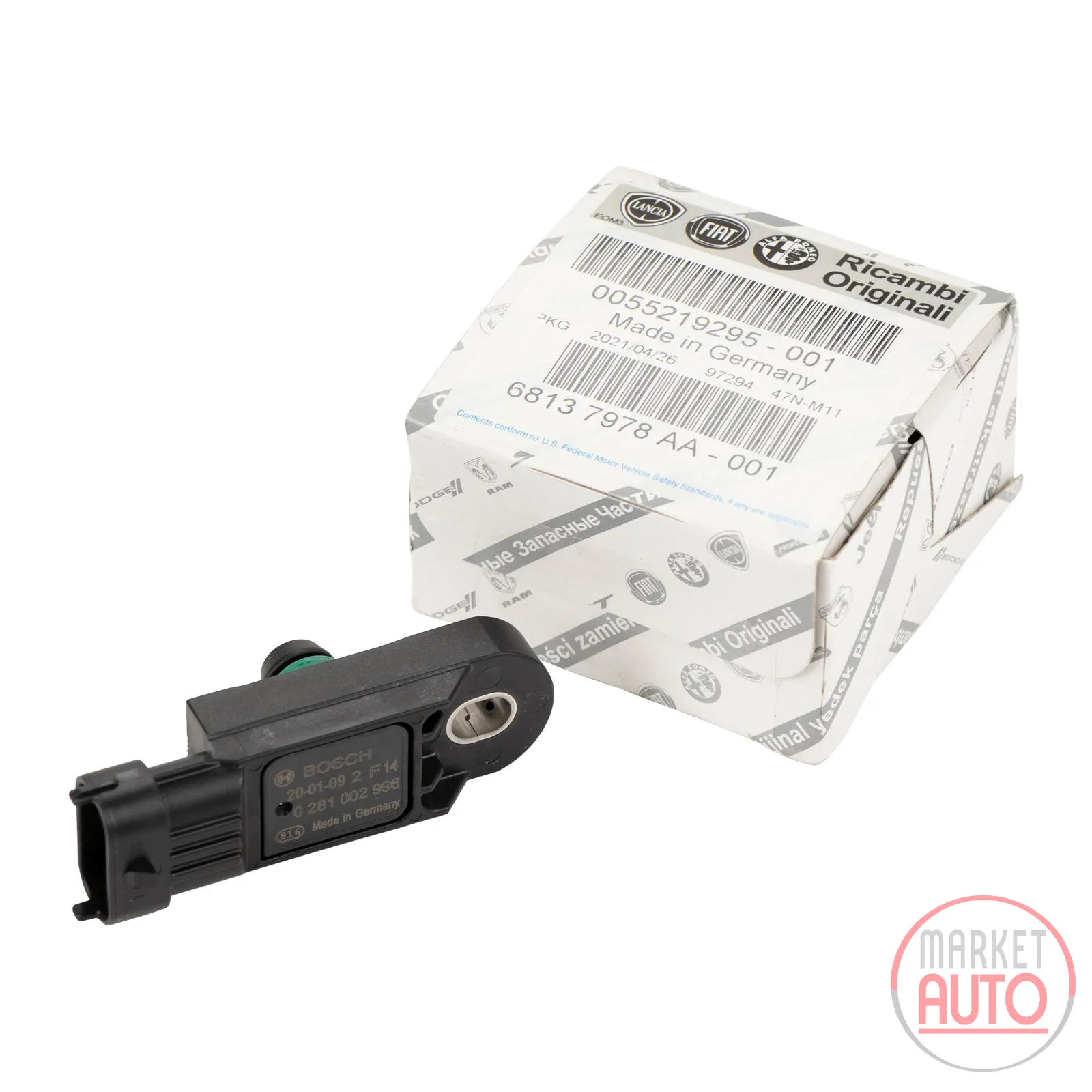 Sensor Ladedruck, Saugrohrdruck
