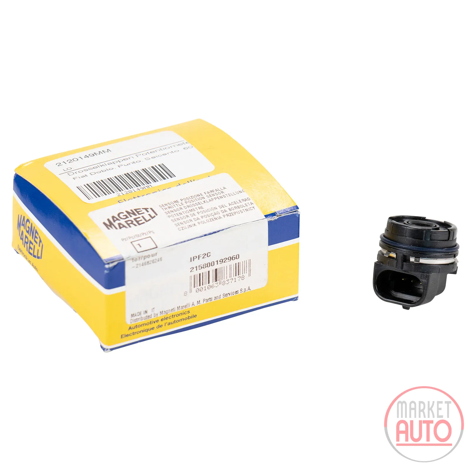 Drosselklappen Potentiometer Magneti Marelli