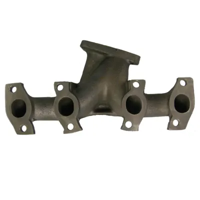 Auspuffkrümmer mit Anbausatz(4in2Rohr)