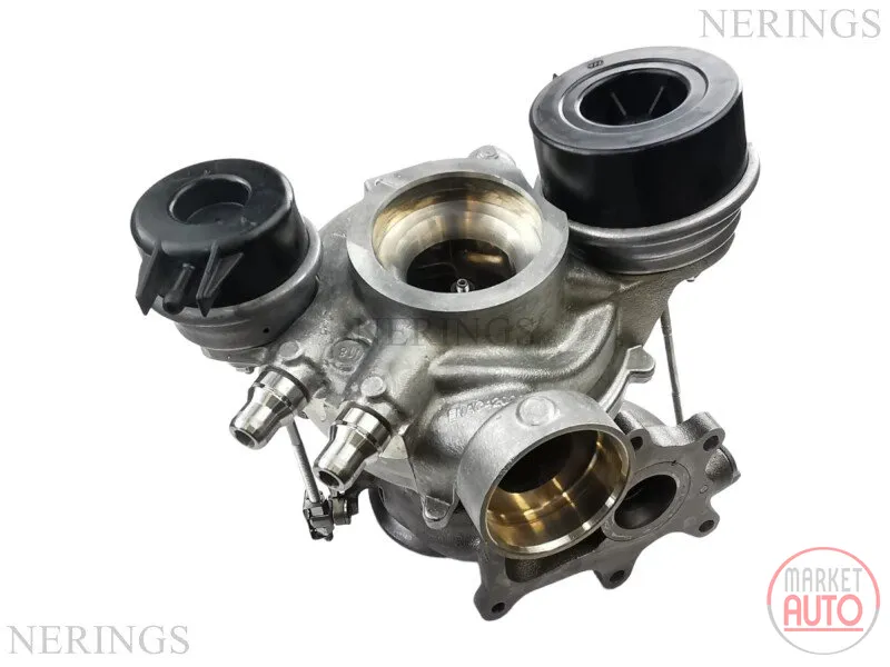 Twinturbo turbocharger remanufactured (BiTD large turbine (KKK)
