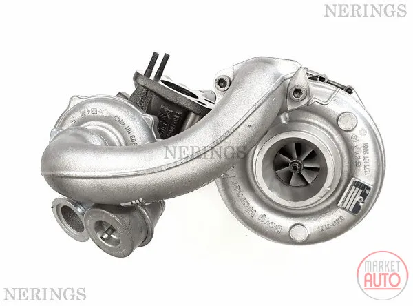 Twinturbo turbocharger Remanufactured Biturbo (KKK)