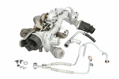 Bi-turbocharger new with oil pipe kit (KKK/BorgWarner) -LVI