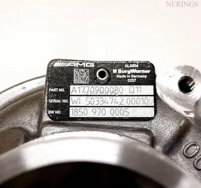 Turbocharger new left side (KKK-BorgWarner) -NLMR