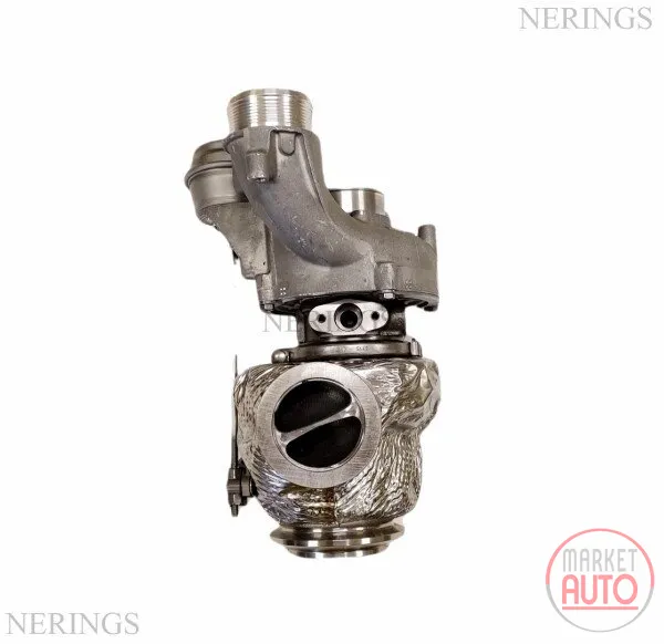 Turbocharger new from test engine (BorgWarner) (Left side) -PLHH